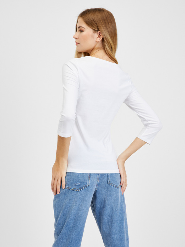Orsay Бяла дамска тениска ORSAY