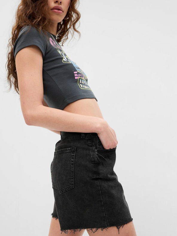 GAP Дънкови високи къси панталони GAP