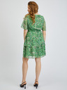 Orsay Зелена дамска рокля с десен ORSAY