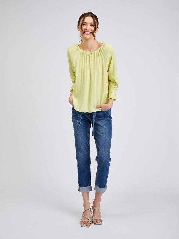 Orsay Светлозелена дамска блуза ORSAY