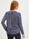 Orsay Бяло-синя дамска раирана блуза ORSAY