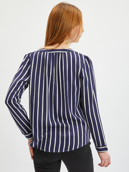 Orsay Бяло-синя дамска раирана блуза ORSAY