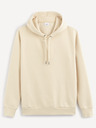 Celio Бежово мъжко основно яке с качулка Celio