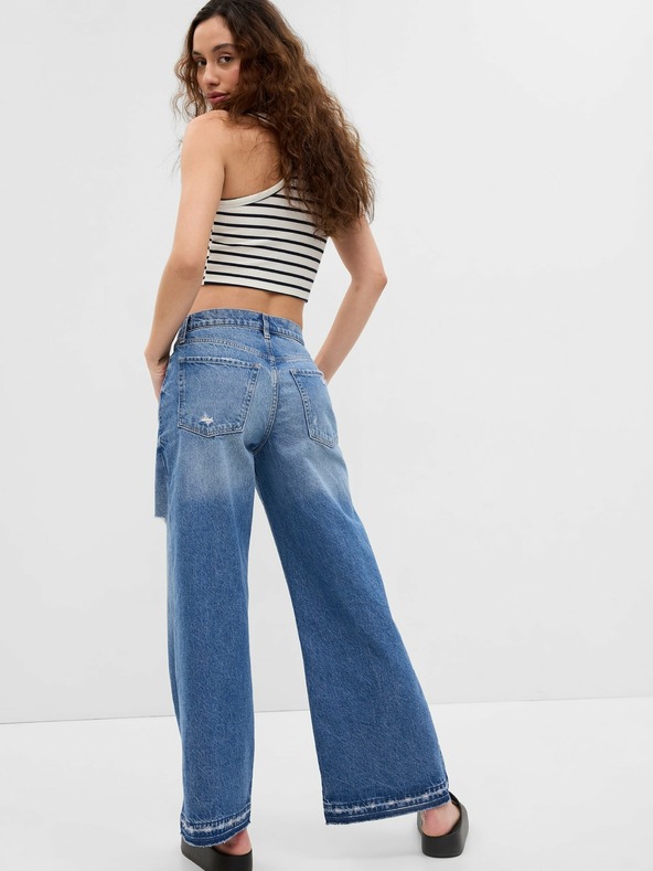 GAP Дънки Baggy нисък талия широки GAP