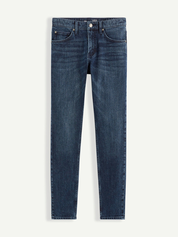 Celio Тъмносини мъжки дънки Celio C25 Bostone