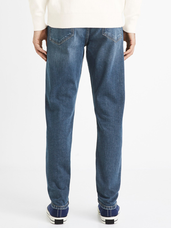 Celio Сини мъжки слим дънки Celio C25 Dofasol