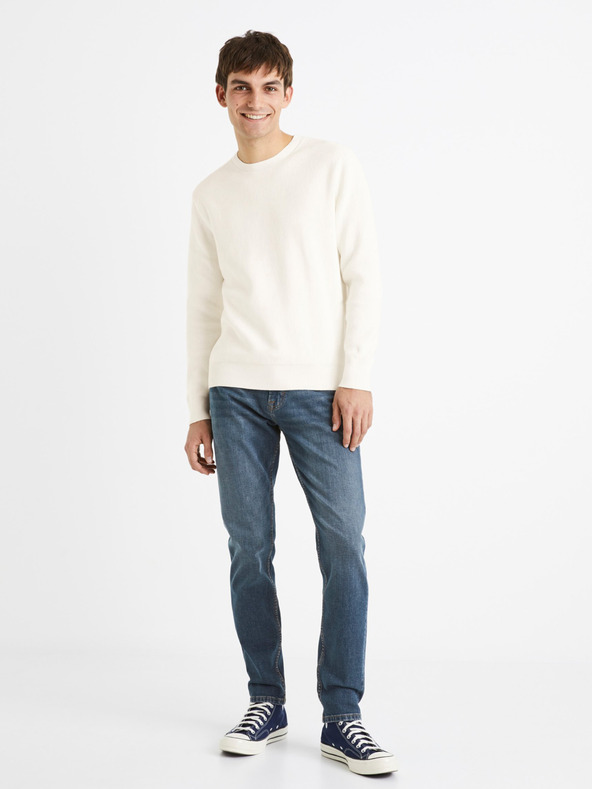 Celio Сини мъжки слим дънки Celio C25 Dofasol