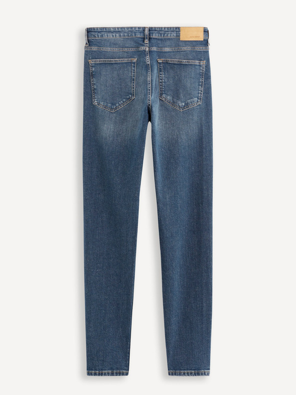 Celio Сини мъжки слим дънки Celio C25 Dofasol