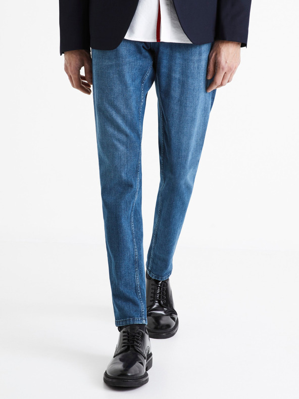 Celio Сини мъжки слим дънки Celio C25 Dosoft25