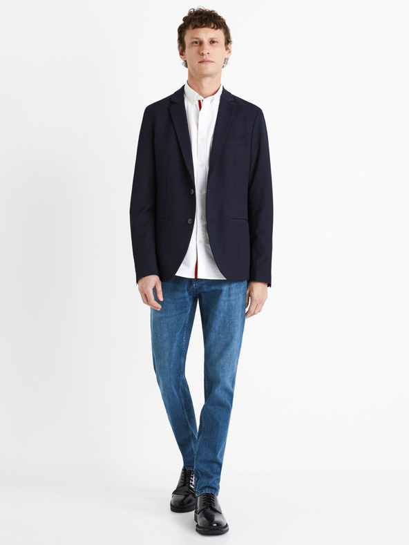 Celio Сини мъжки слим дънки Celio C25 Dosoft25