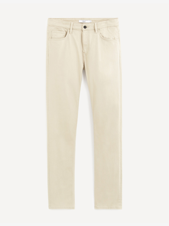 Celio Кремави дънки с права кройка Celio Jopry