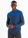 Celio Син мъжки раиран пуловер Celio Depicray