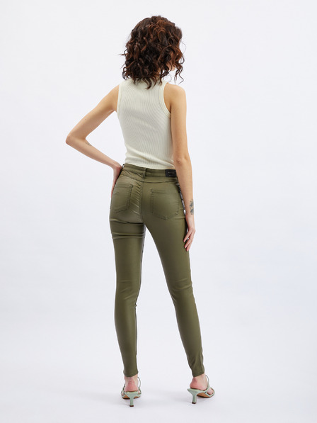 Orsay Дамски skinny fit панталон в цвят каки ORSAY