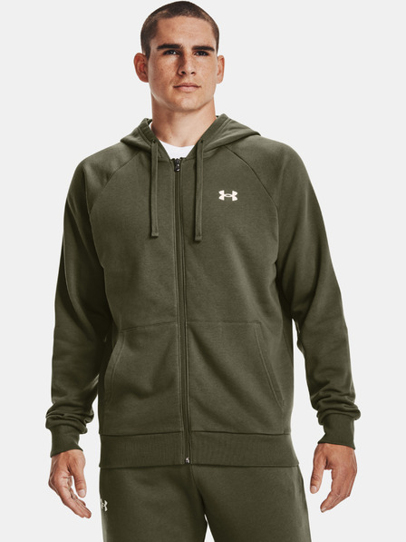 Under Armour Мъжки суитшърт Under Armour UA Rival Cotton FZ Hoodie