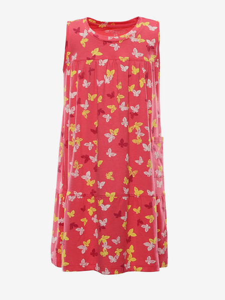 ALPINE PRO Детска рокля ALPINE PRO DARESO розова