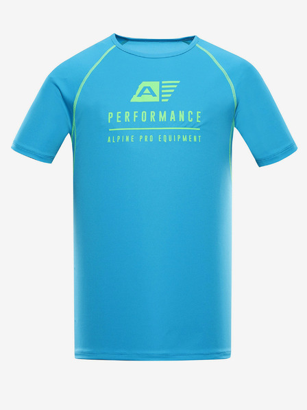 ALPINE PRO Мъжка функционална тениска с охлаждащо сушене ALPINE PRO PANTHER синя