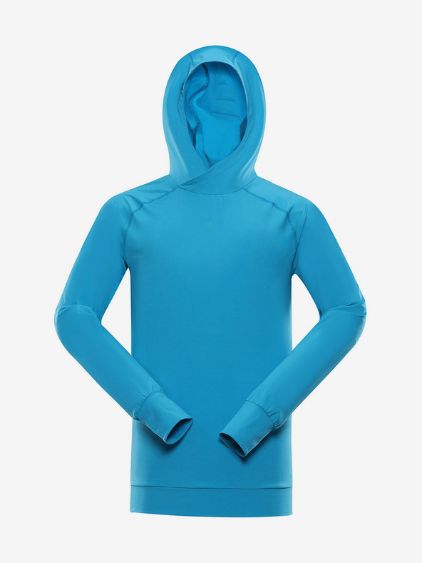 ALPINE PRO Мъжки бързосъхнещ суитшърт ALPINE PRO LIGHT blue