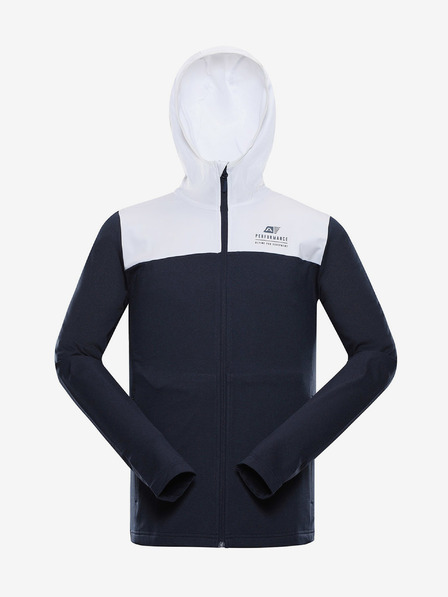 ALPINE PRO Мъжки бързосъхнещ суитшърт ALPINE PRO FANC син