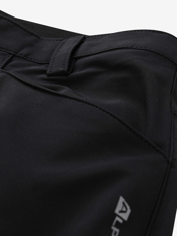 ALPINE PRO Дамски софтшел капри ALPINE PRO WEDERA черен