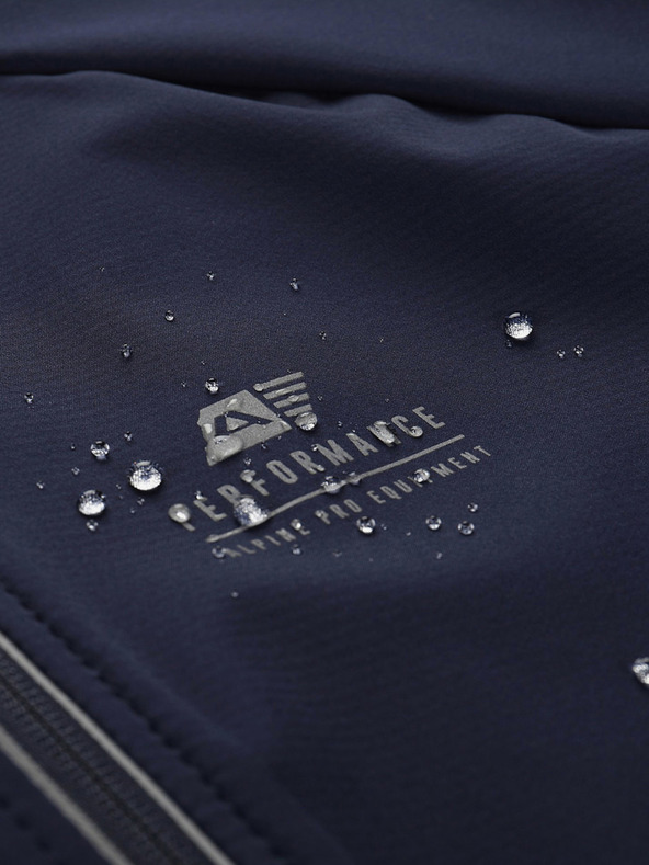 ALPINE PRO Дамско софтшел яке с мембрана ALPINE PRO MULTA синьо