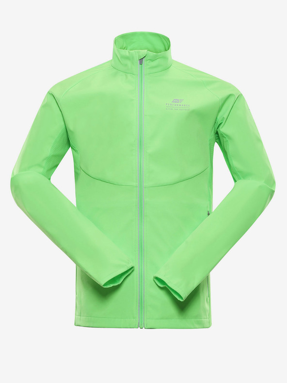 ALPINE PRO Мъжко софтшел яке с мембрана ALPINE PRO MULT зелено