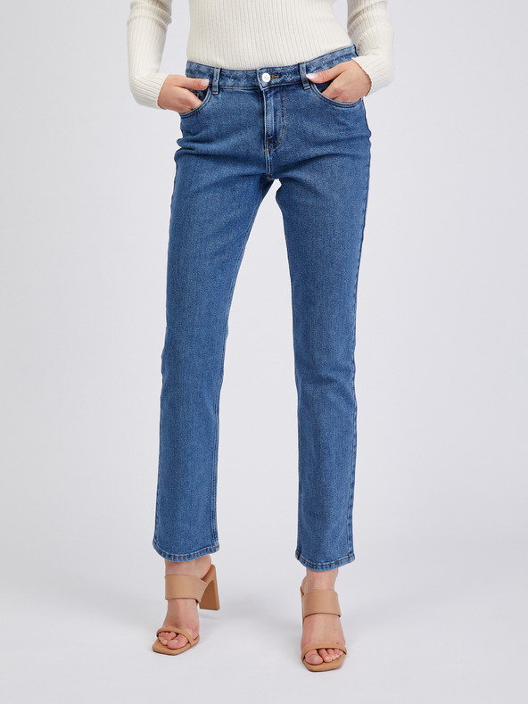 Orsay Сини дамски straight fit дънки ORSAY