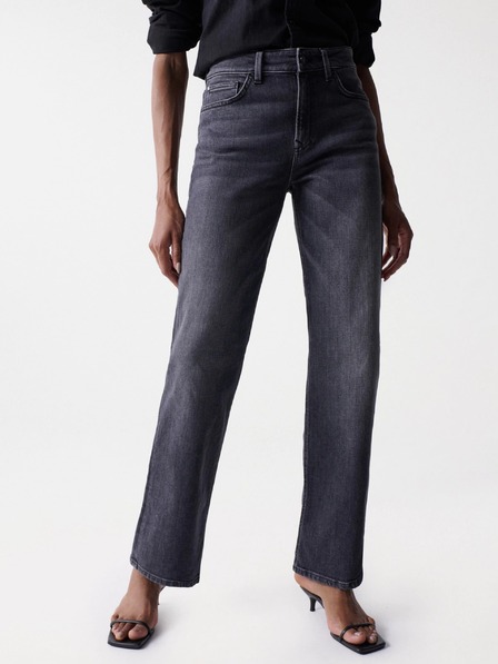 Salsa Jeans Черни дамски дънки с права кройка Salsa Jeans True