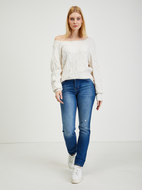 Orsay Тъмносини дамски straight fit дънки ORSAY