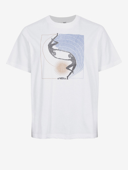 O'Neill Бяла дамска блуза O'Neill ALLORA GRAPHIC T-SHIRT