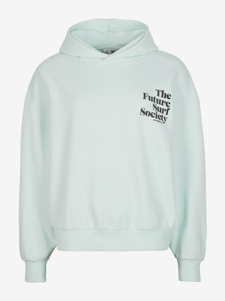 O'Neill Светлозелено дамско суитшърт с качулка O'Neill FUTURE SURF HOODIE