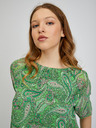 Orsay Зелена дамска блуза с десен ORSAY