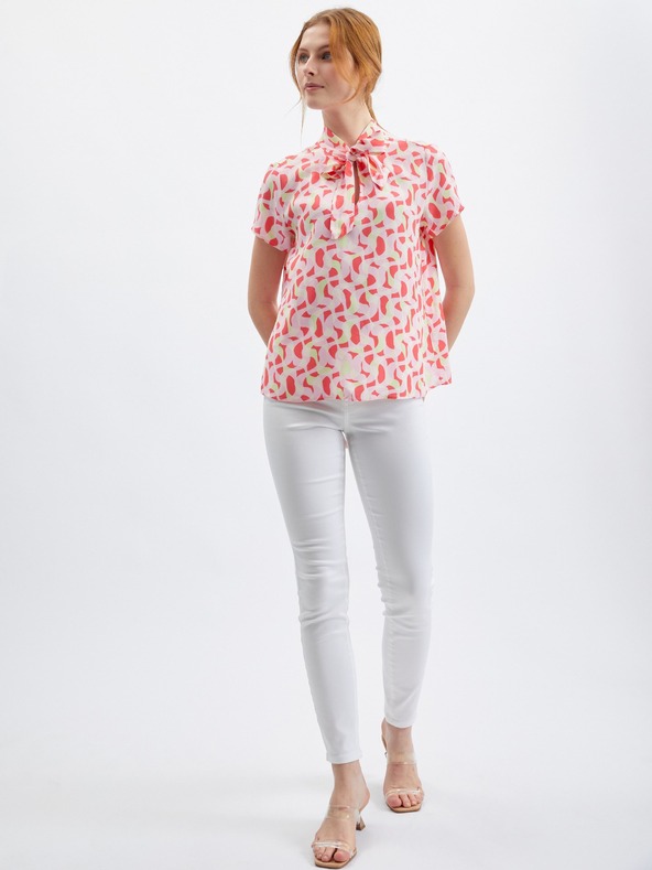 Orsay Розова дамска блуза с десен ORSAY