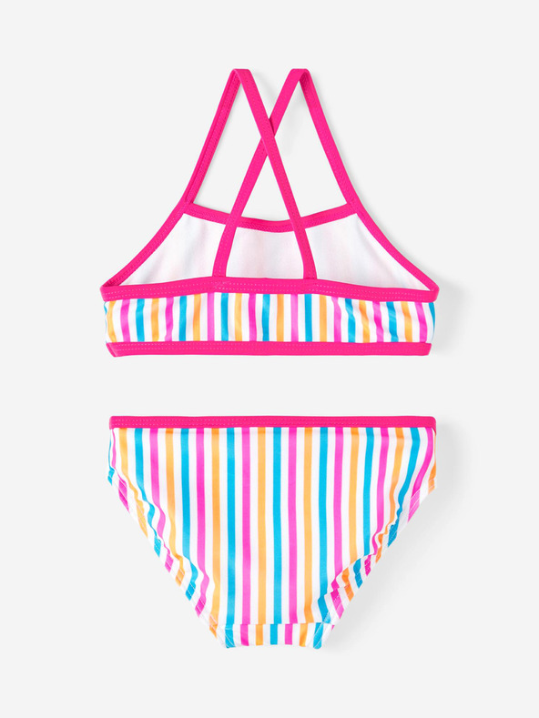 name it Бял раиран бански за момичета name it Ziza