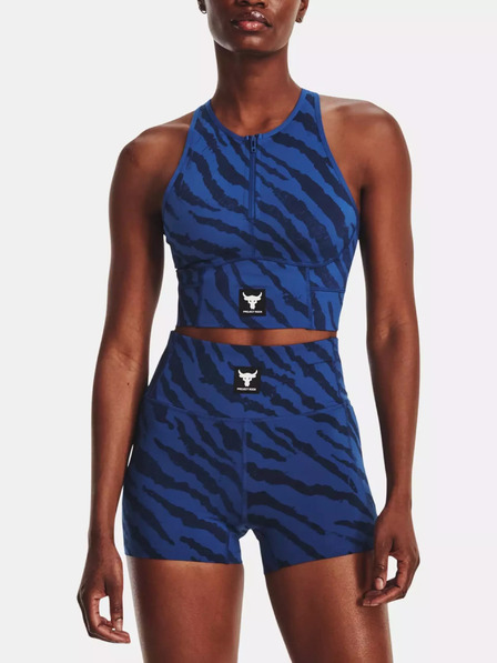 Under Armour Дамска фланелка Under Armour Pjt Rck Mrdian Pt Zip Tnk TG