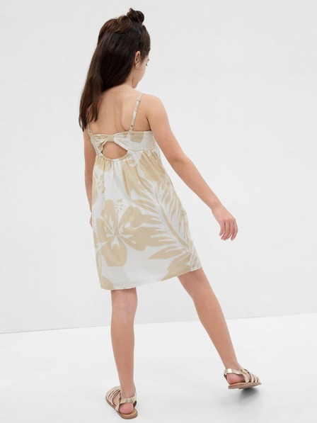 GAP Детска ленена рокля GAP