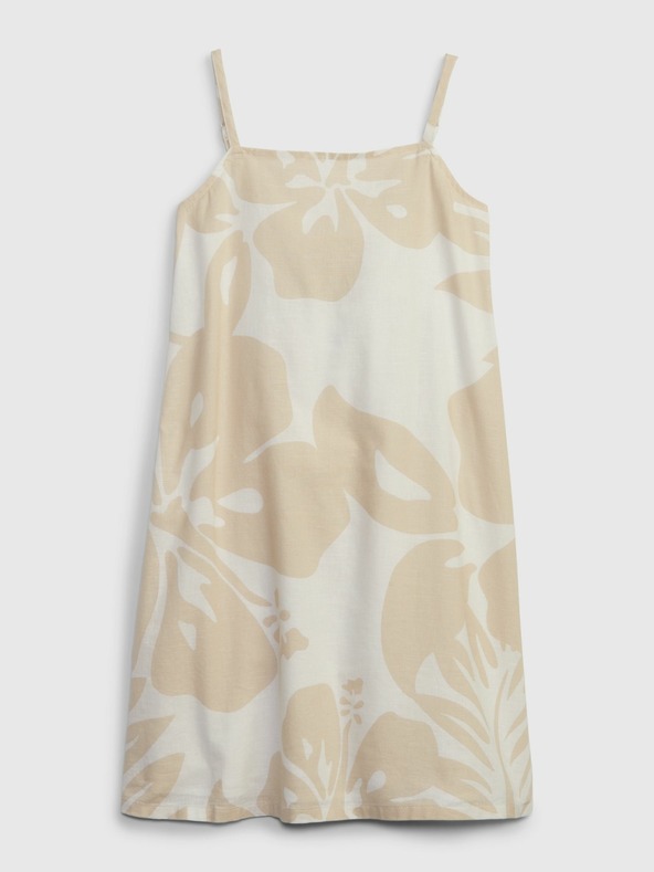 GAP Детска ленена рокля GAP