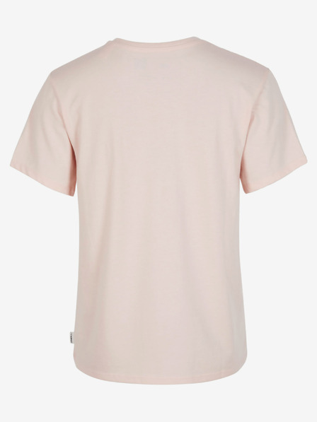 O'Neill Бежова дамска основна тениска с V-образно деколте O'Neill ESSENTIALS V-NECK T-SHIRT