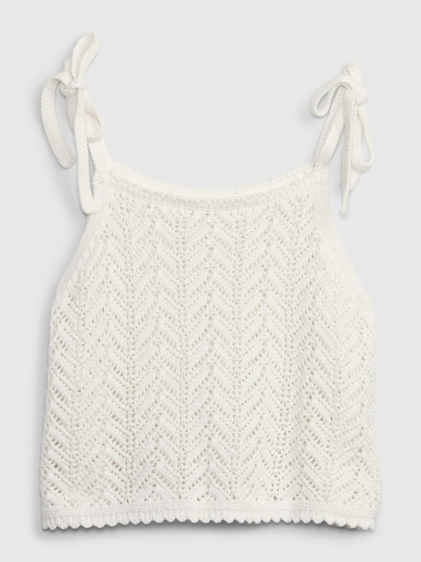 GAP Плетен crop топ GAP