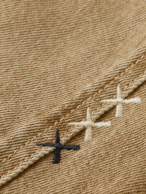 Scotch & Soda Бежови мъжки дънки с права кройка Scotch & Soda