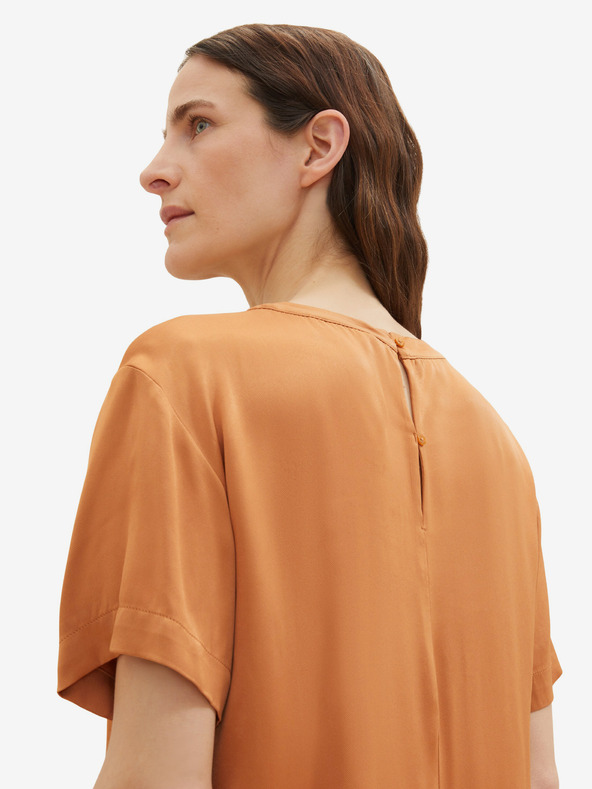 Tom Tailor Tom Tailor Кафява дамска блуза