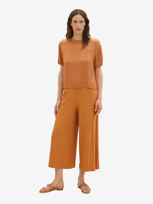 Tom Tailor Tom Tailor Кафява дамска блуза