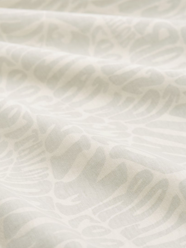 Tom Tailor Denim Кремава мъжка шарена тениска Tom Tailor Denim