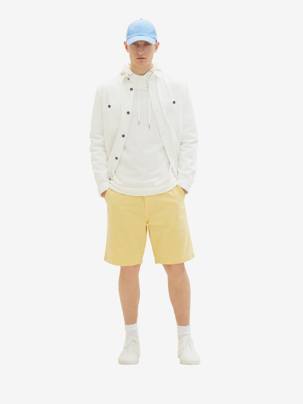 Tom Tailor Жълти мъжки къси панталони от деним Tom Tailor