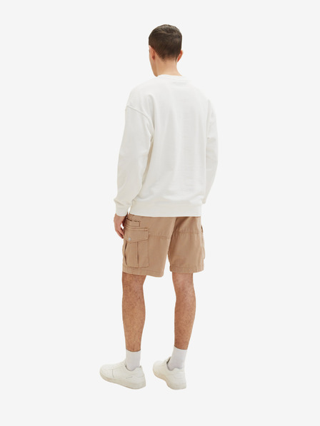 Tom Tailor Светлокафяви мъжки къси панталони Tom Tailor с джобове