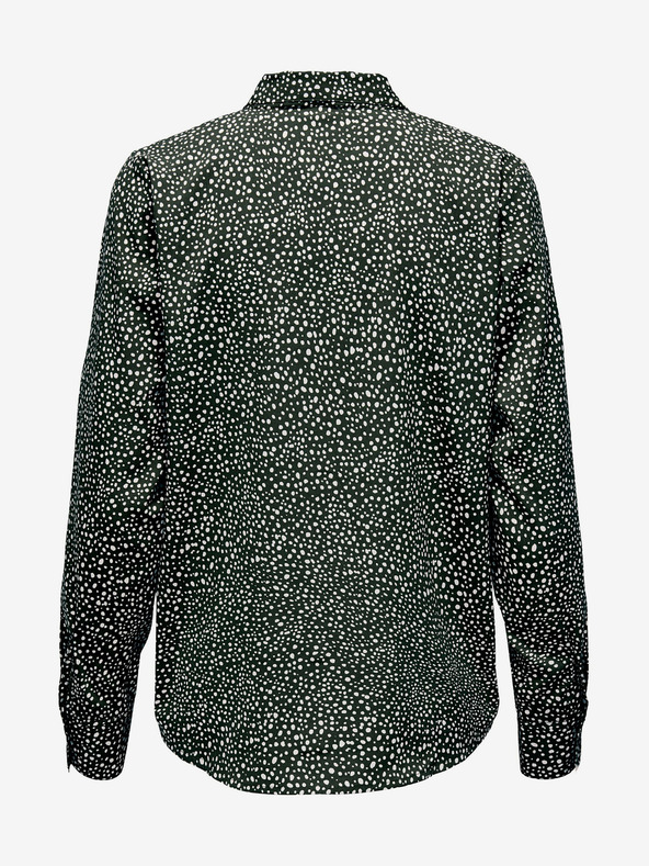 Jacqueline de Yong Черна дамска риза на точки JDY Caine