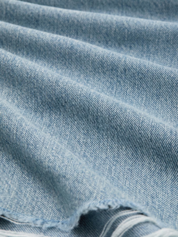 Tom Tailor Denim Светлосини дамски дънки с широка кройка Tom Tailor Denim