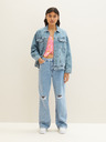 Tom Tailor Denim Светлосини дамски дънки с широка кройка Tom Tailor Denim