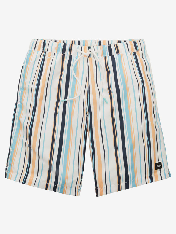 Tom Tailor Оранжево-сини мъжки раирани бански Tom Tailor