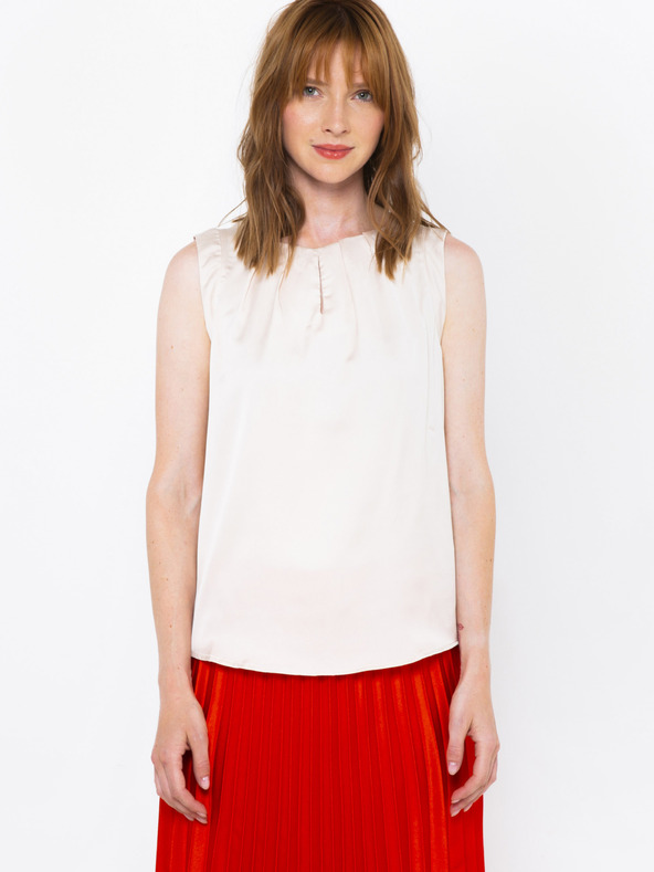 CAMAIEU Кремава дамска блуза CAMAIEU