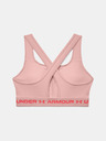 Under Armour Дамски сутиен Under Armour UA Crossback Mid Hthr